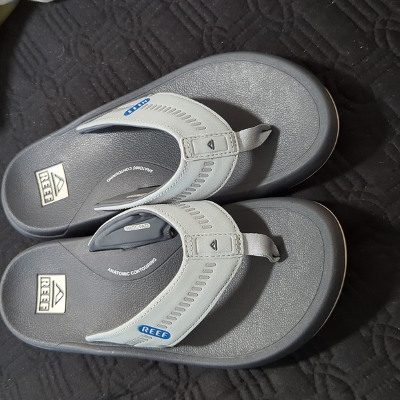 Reef Charcoal and Light Gray Sandals - Picture 1 of 2